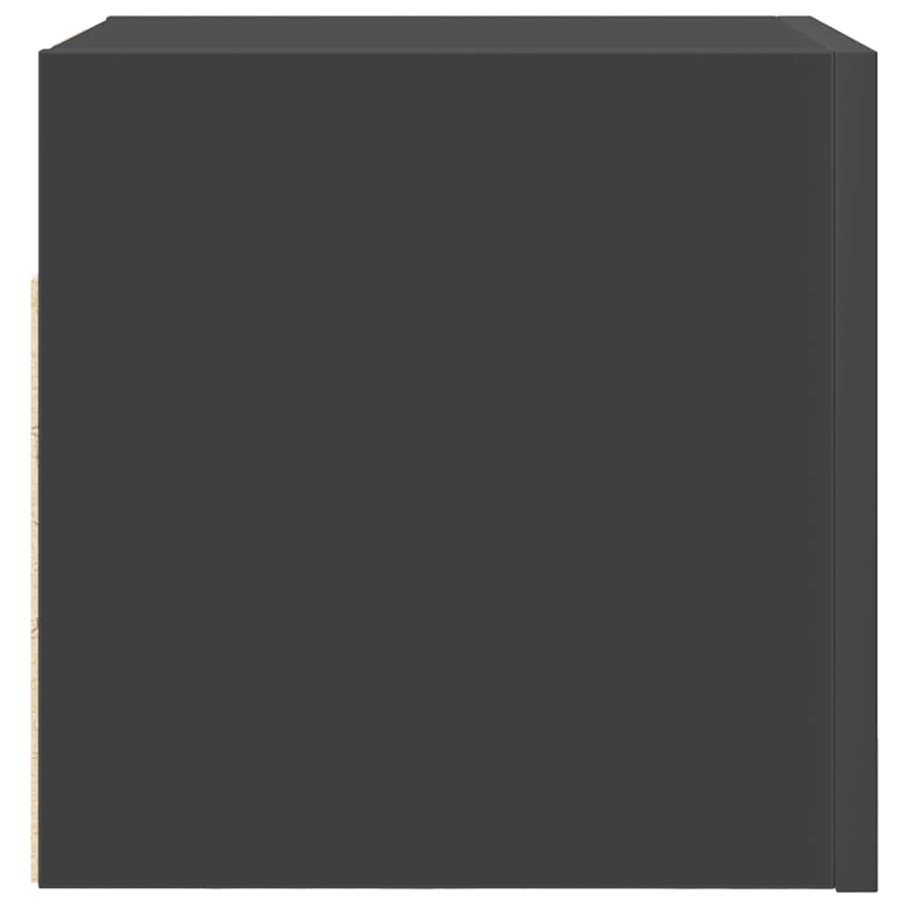 TV-Wandschränke 4 Stk. Grau 30,5x30x30 cm