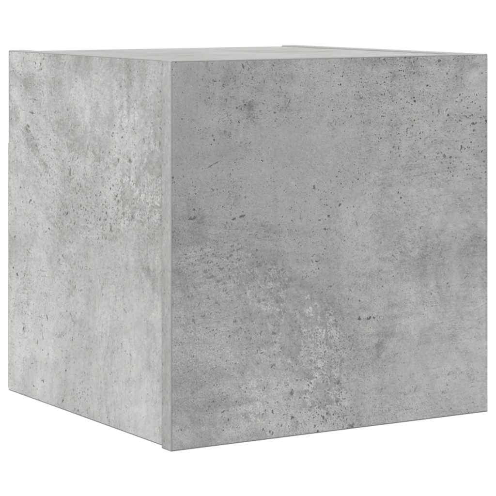 TV-Wandschrank Betongrau 30,5x30x30 cm