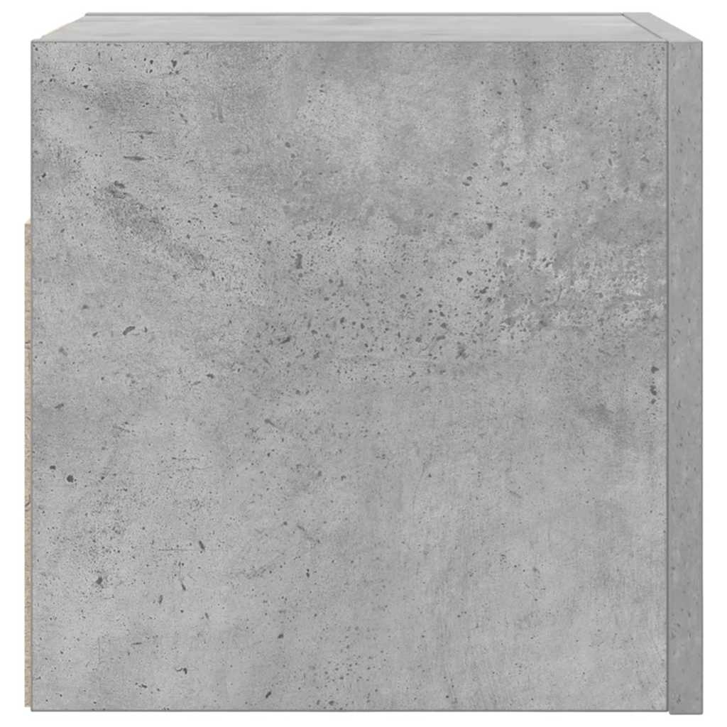 TV-Wandschränke 4 Stk. Betongrau 30,5x30x30 cm