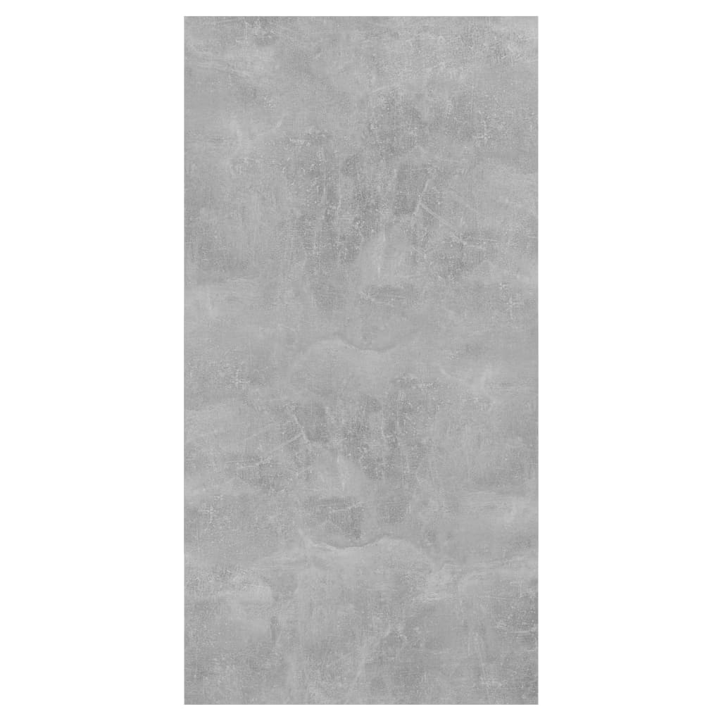 TV-Wandschrank Betongrau 37x37x72 cm Holzwerkstoff