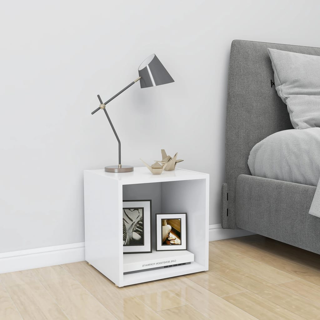 TV-Schrank Weiß 37x35x37 cm Holzwerkstoff