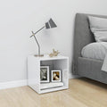 TV-Schrank Hochglanz-Weiß 37x35x37 cm Holzwerkstoff