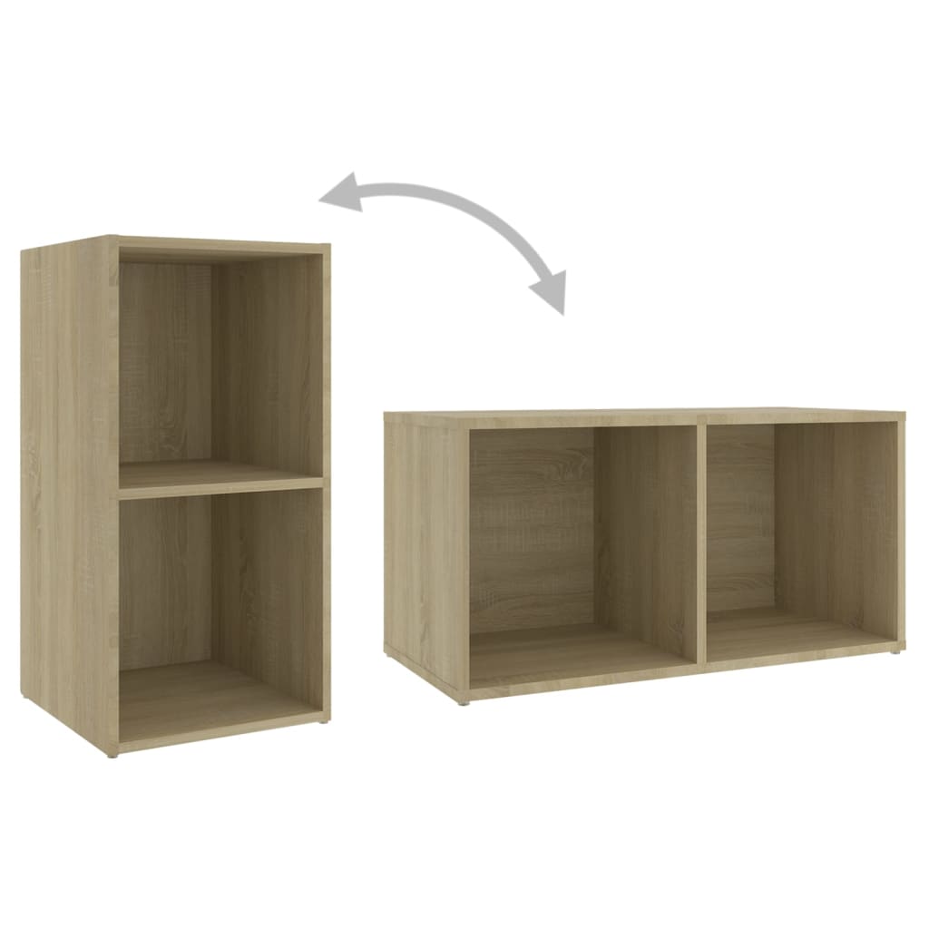 TV-Schrank Sonoma-Eiche 72x35x36,5 cm Holzwerkstoff