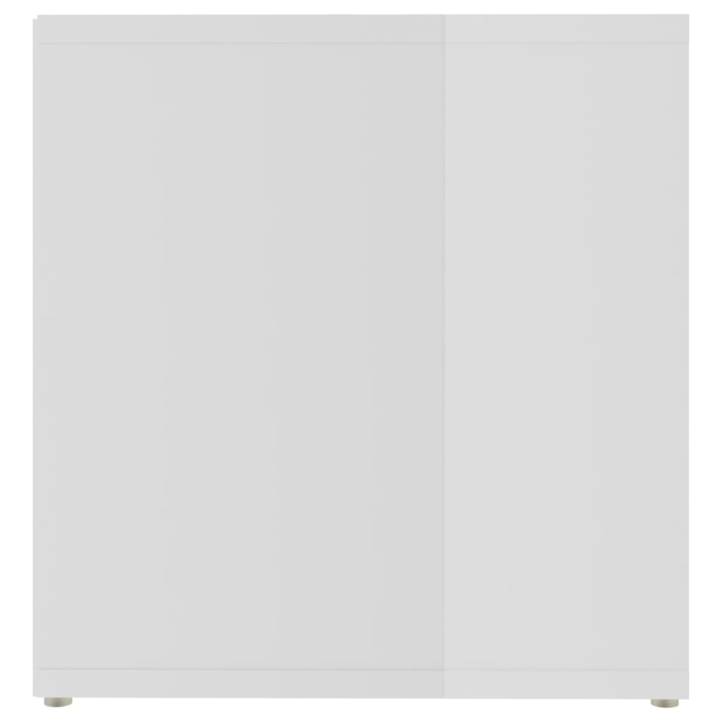 TV-Schrank Hochglanz-Weiß 72x35x36,5 cm Holzwerkstoff