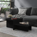 Couchtisch Schwarz 111,5x50x33 cm Holzwerkstoff