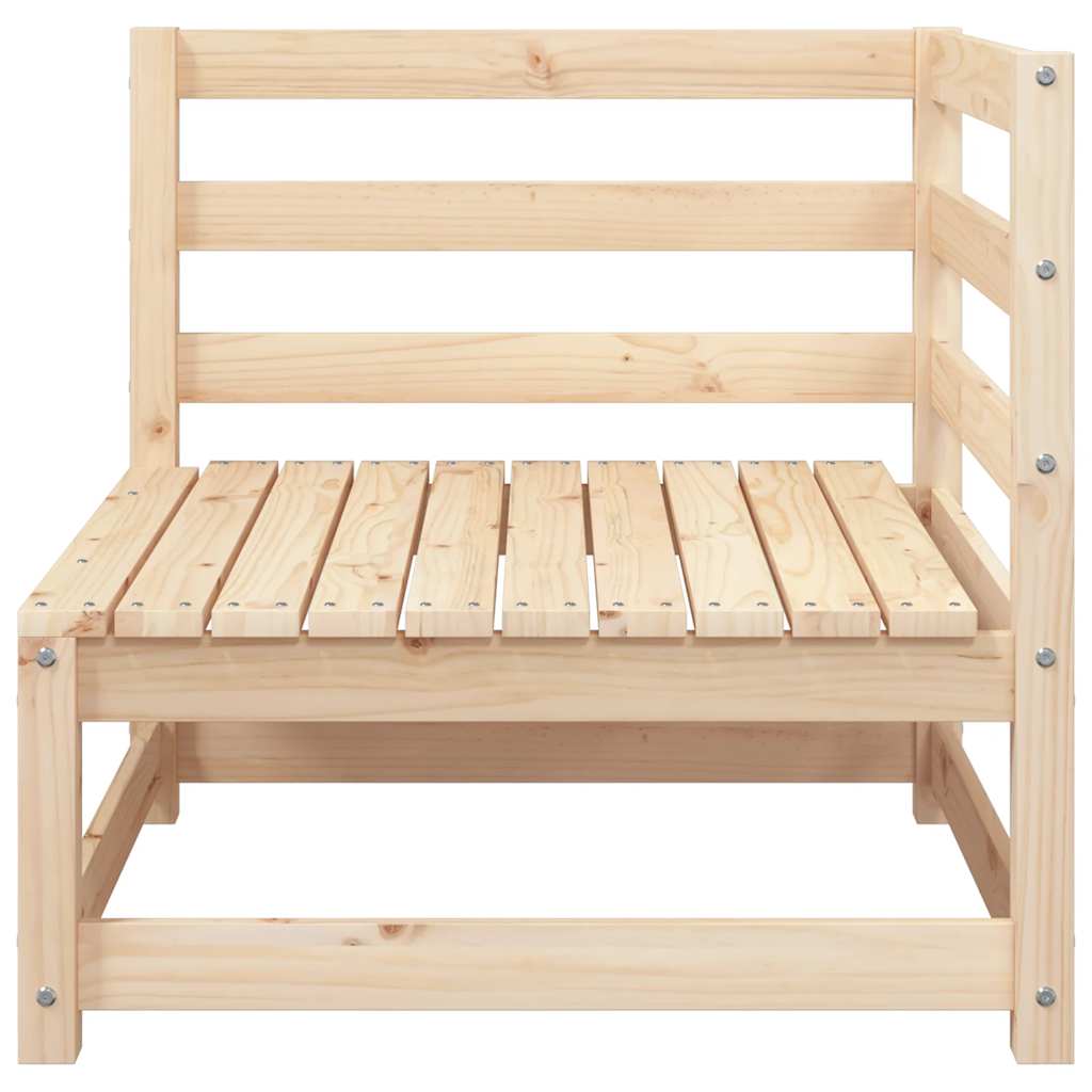 Garten-Ecksofa Massivholz Kiefer