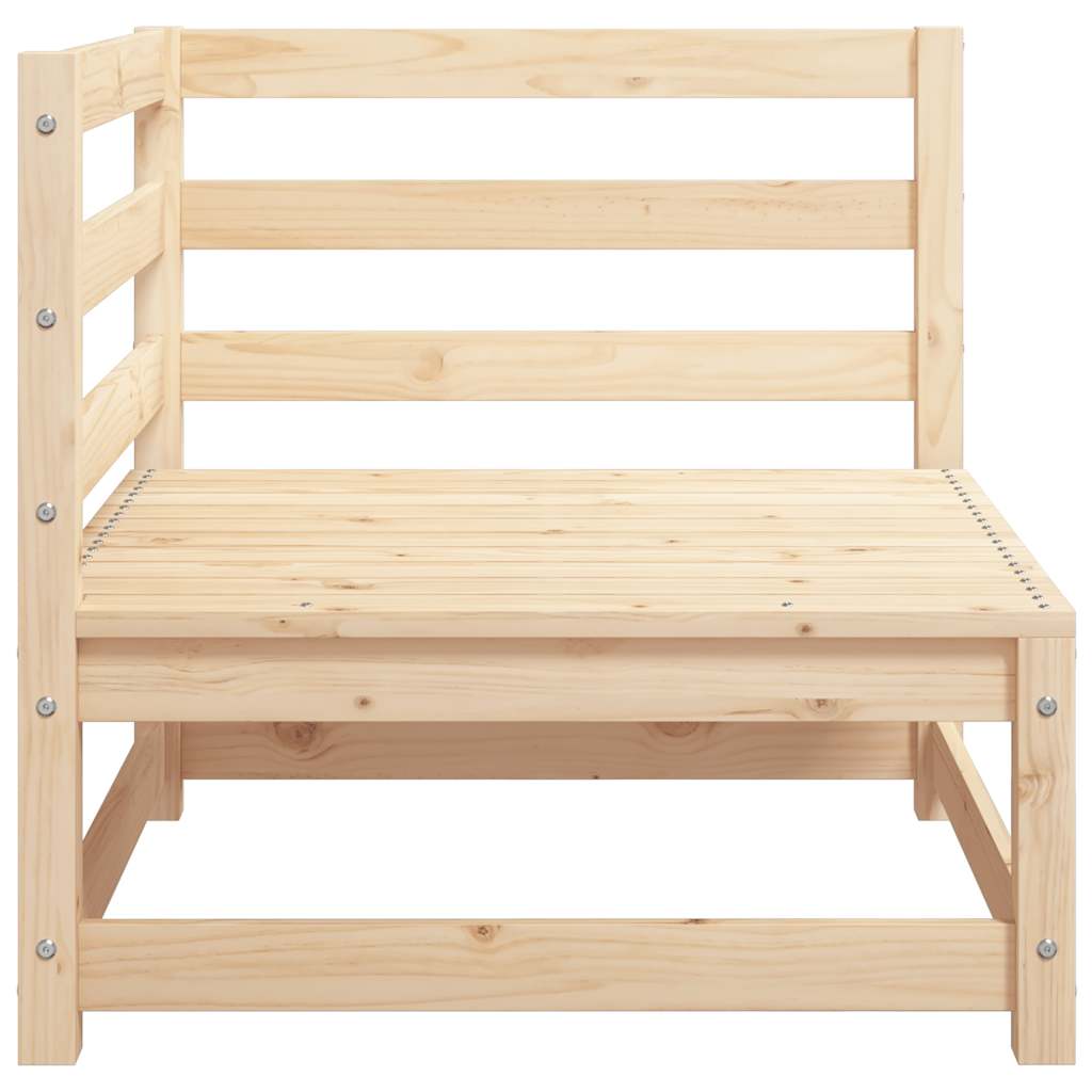 Garten-Ecksofa Massivholz Kiefer