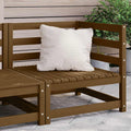 Garten-Ecksofa Honigbraun Massivholz Kiefer