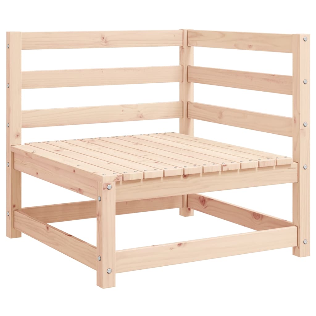 Garten-Ecksofas 2 Stk. Massivholz Kiefer