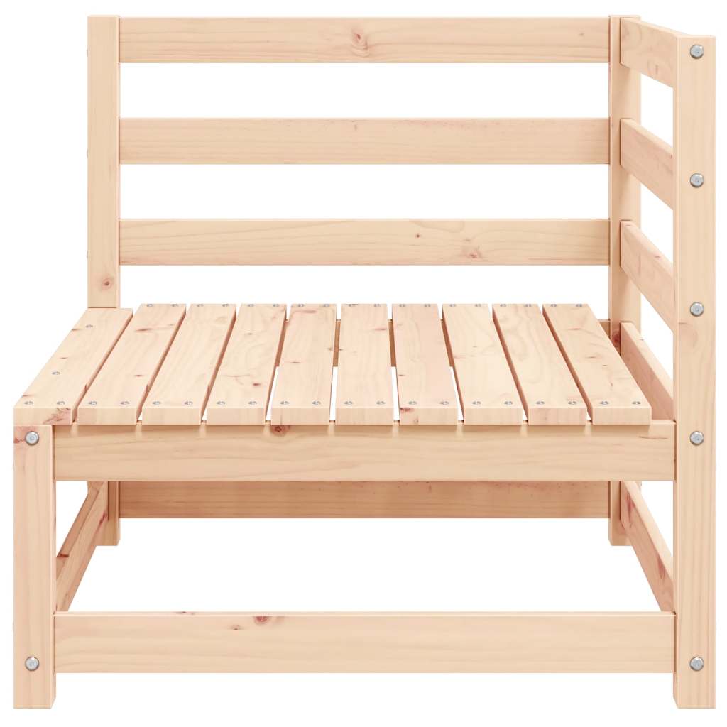 Garten-Ecksofas 2 Stk. Massivholz Kiefer
