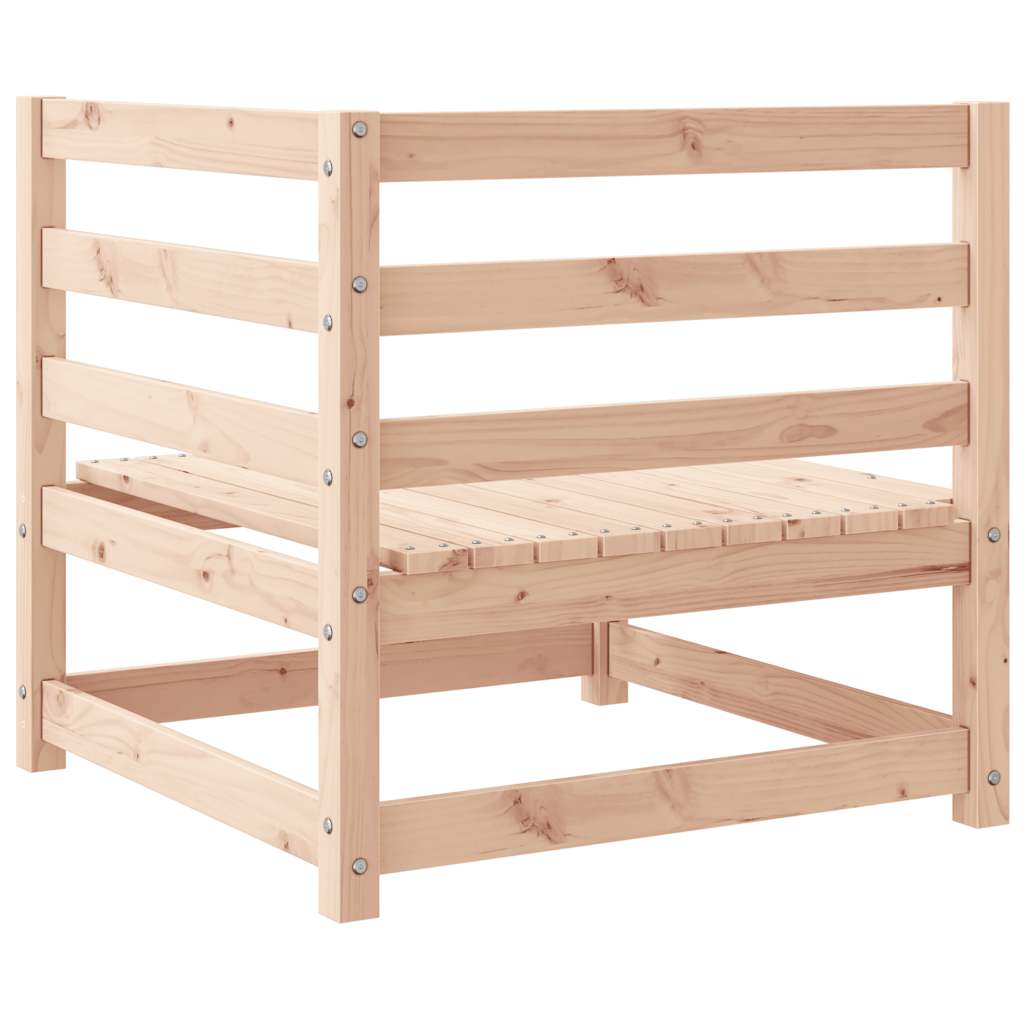 Garten-Ecksofas 2 Stk. Massivholz Kiefer