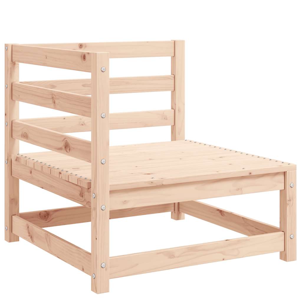 2-tlg. Garten-Lounge-Set Massivholz Kiefer