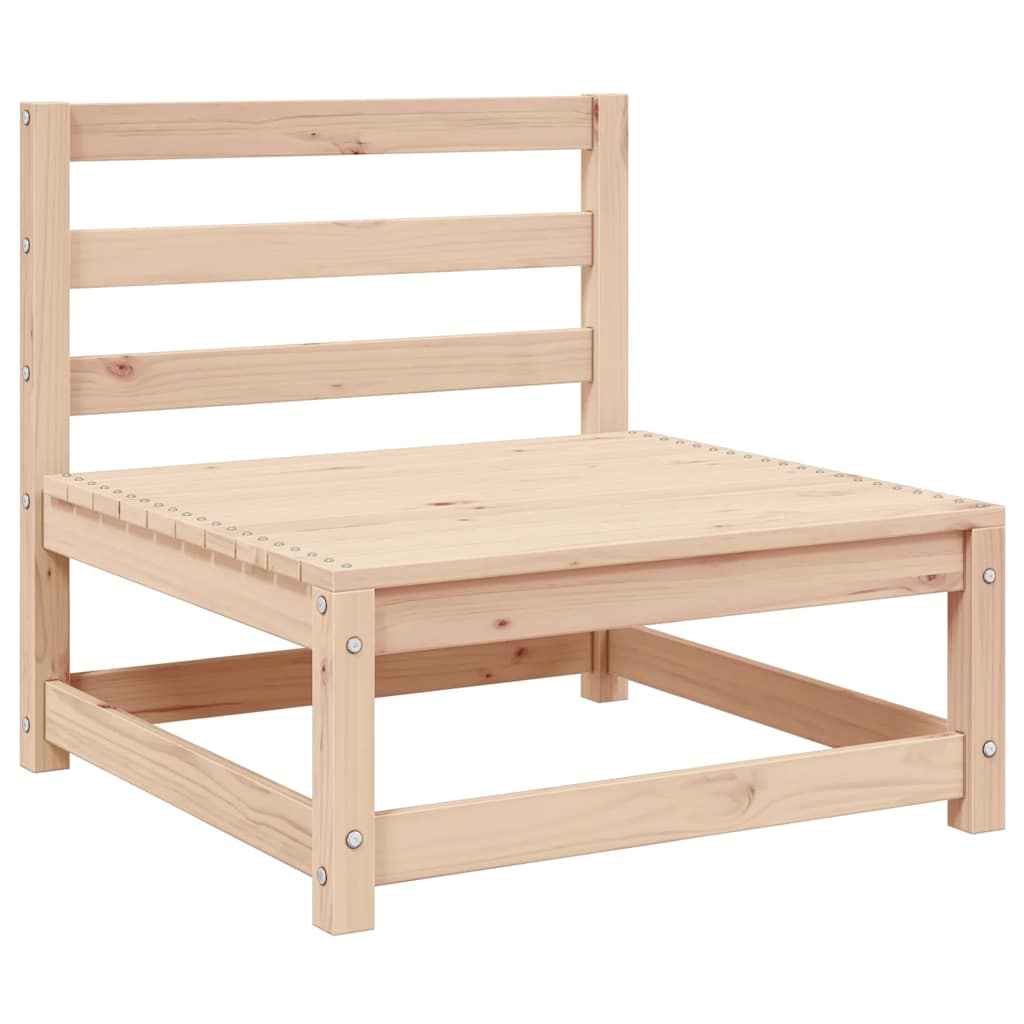 2-tlg. Garten-Lounge-Set Massivholz Kiefer