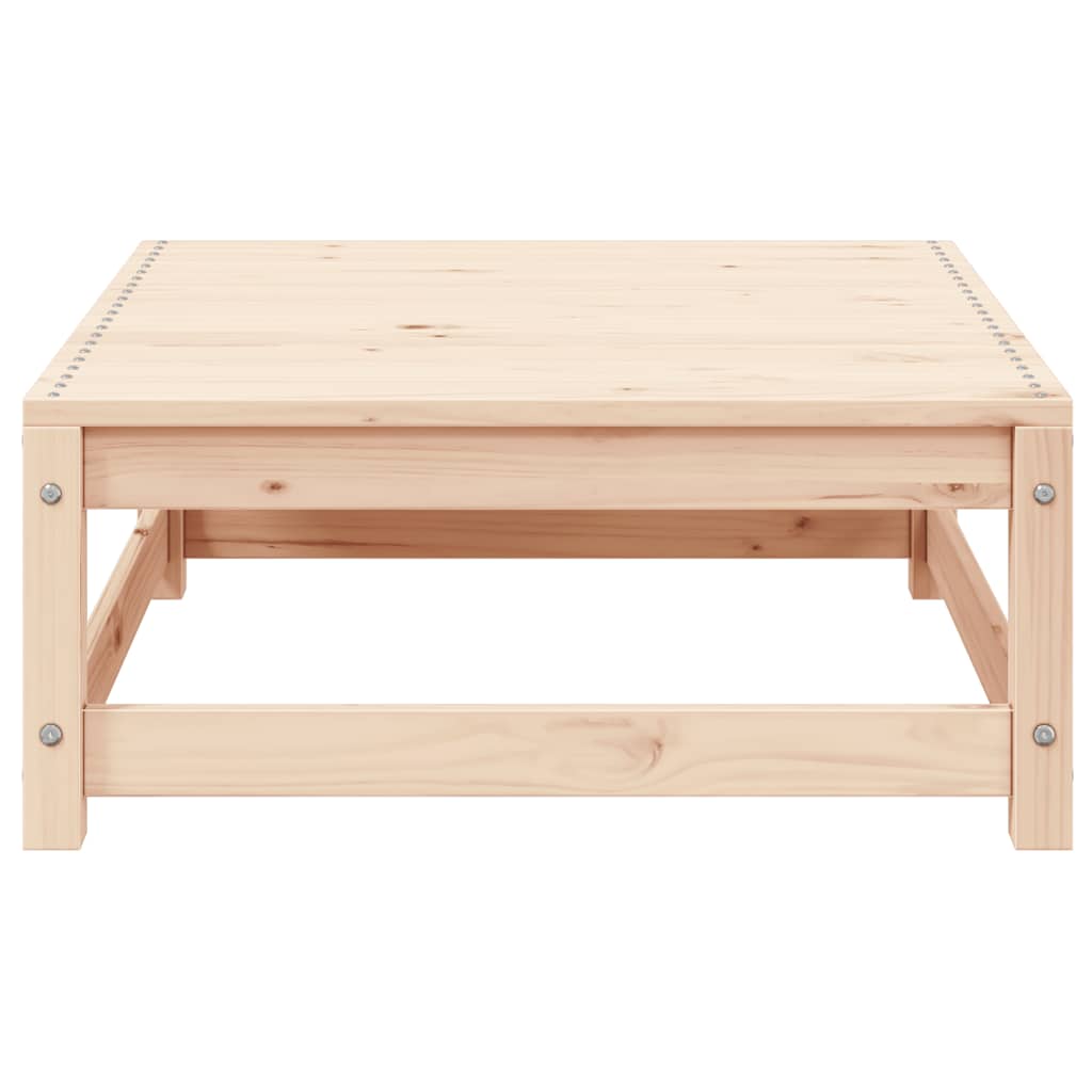 2-tlg. Garten-Lounge-Set Massivholz Kiefer