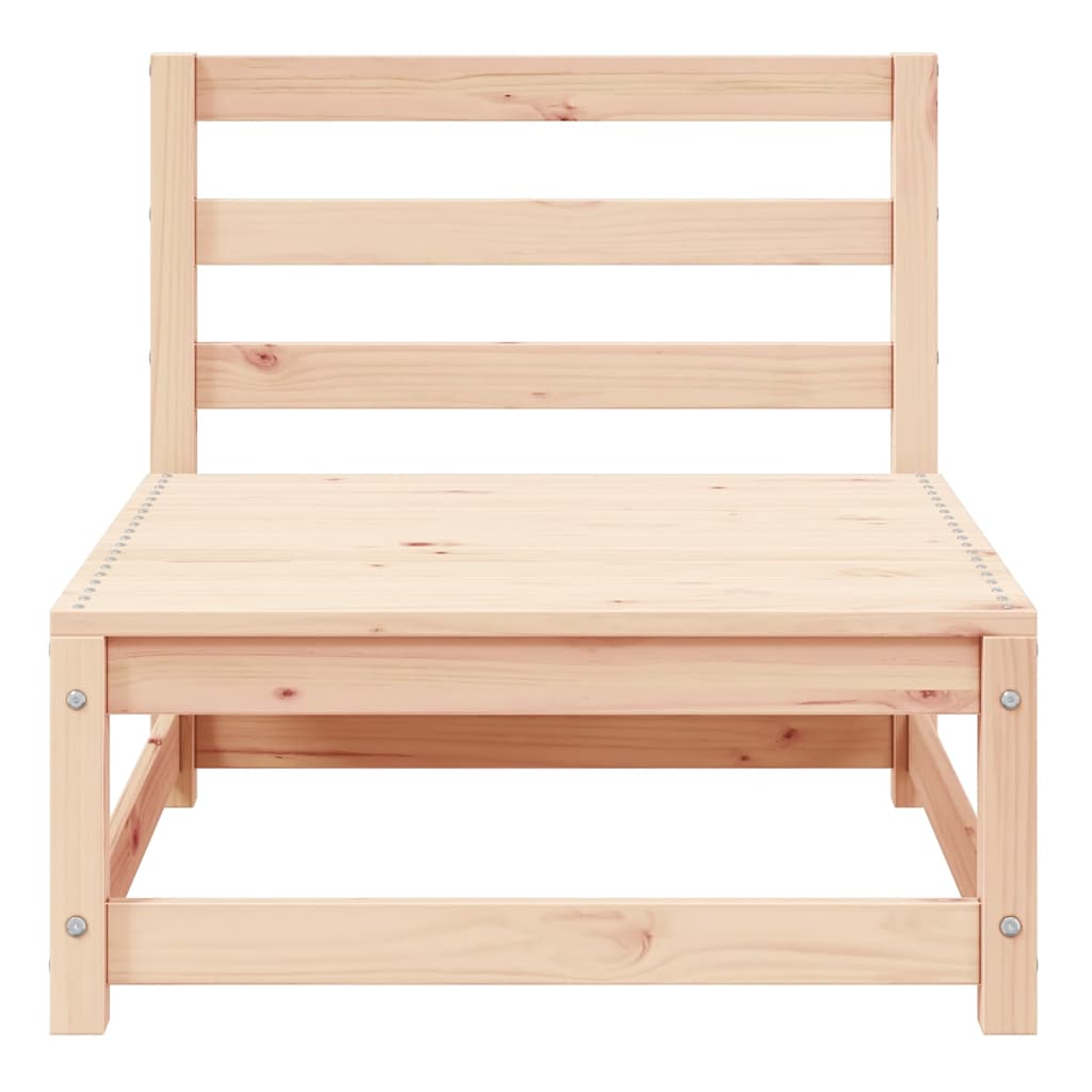 2-tlg. Garten-Lounge-Set Massivholz Kiefer