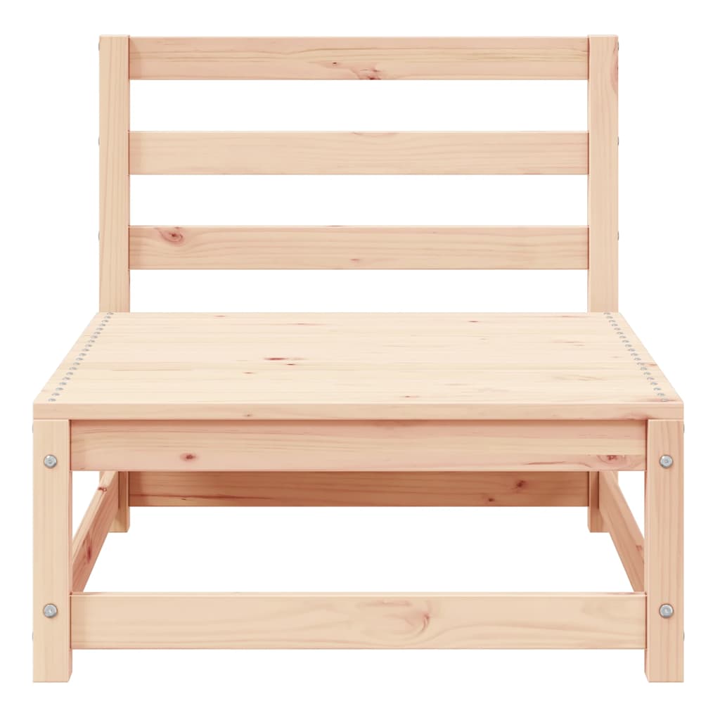 3-tlg. Garten-Lounge-Set Massivholz Kiefer