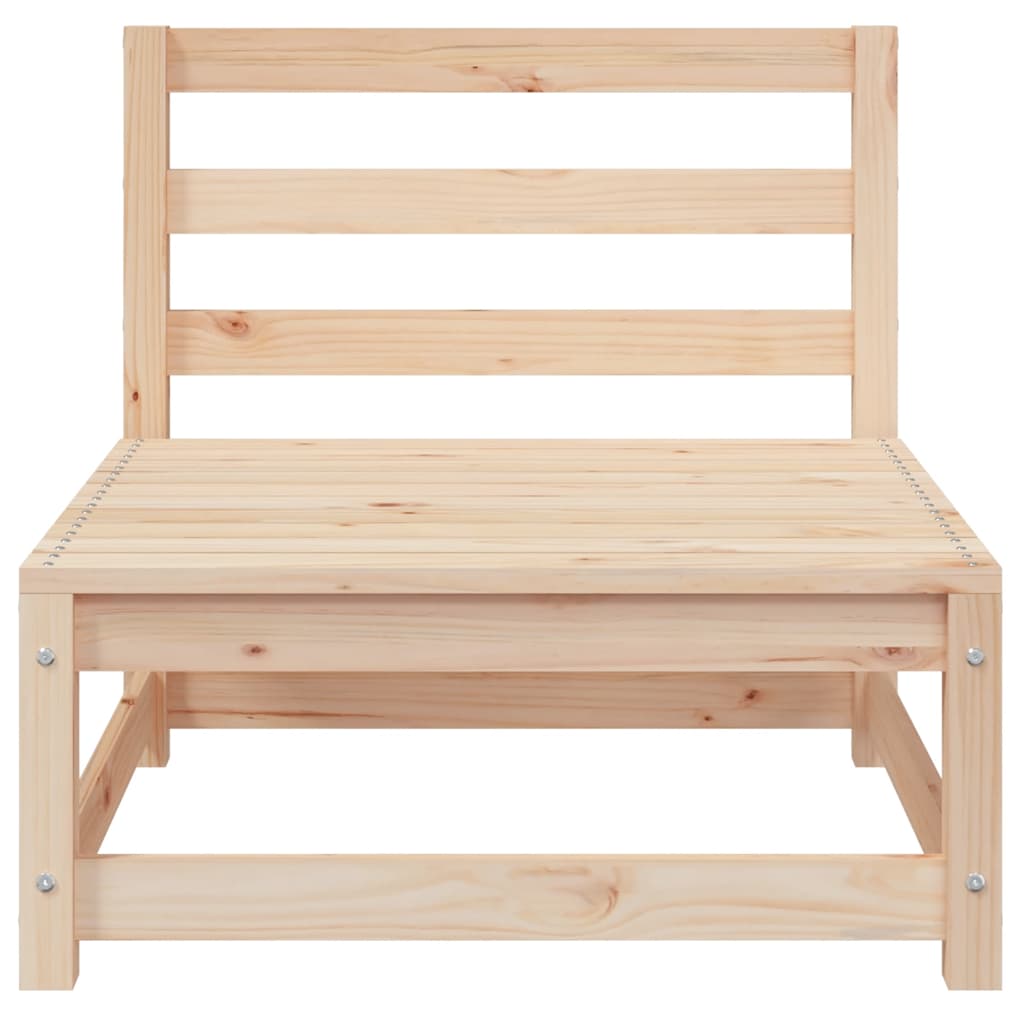 3-tlg. Garten-Lounge-Set Massivholz Kiefer