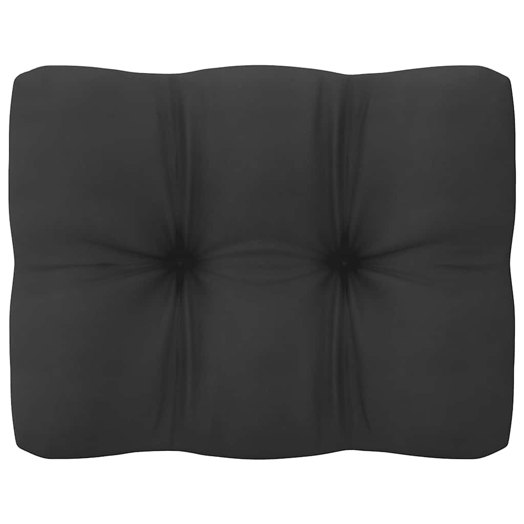 Garten-Ecksofa mit Kissen Massivholz Kiefer