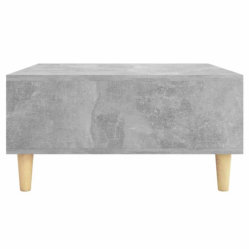 Couchtisch Betongrau 60x60x30 cm Holzwerkstoff