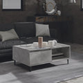 Couchtisch Betongrau 90x60x35 cm Holzwerkstoff