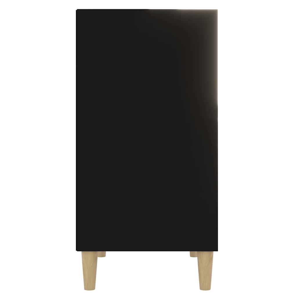 Sideboard Schwarz 57x35x70 cm Holzwerkstoff