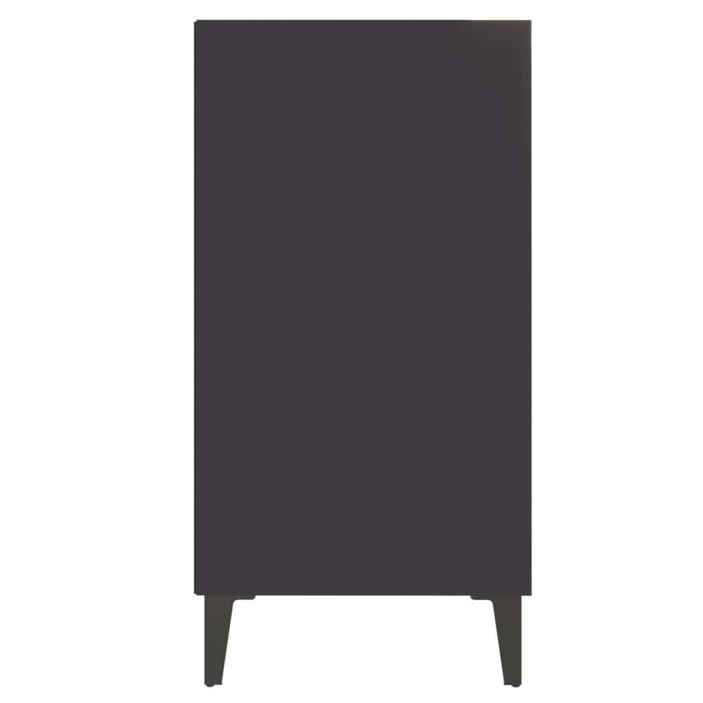 Sideboard Grau 57x35x70 cm Holzwerkstoff