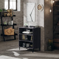 Sideboard Hochglanz-Grau 57x35x70 cm Holzwerkstoff