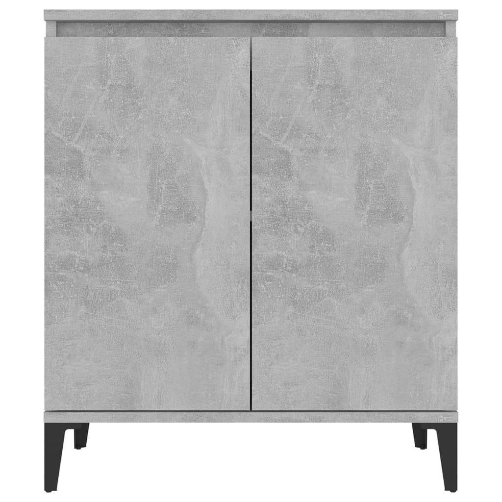 Sideboard Betongrau 60x35x70 cm Holzwerkstoff