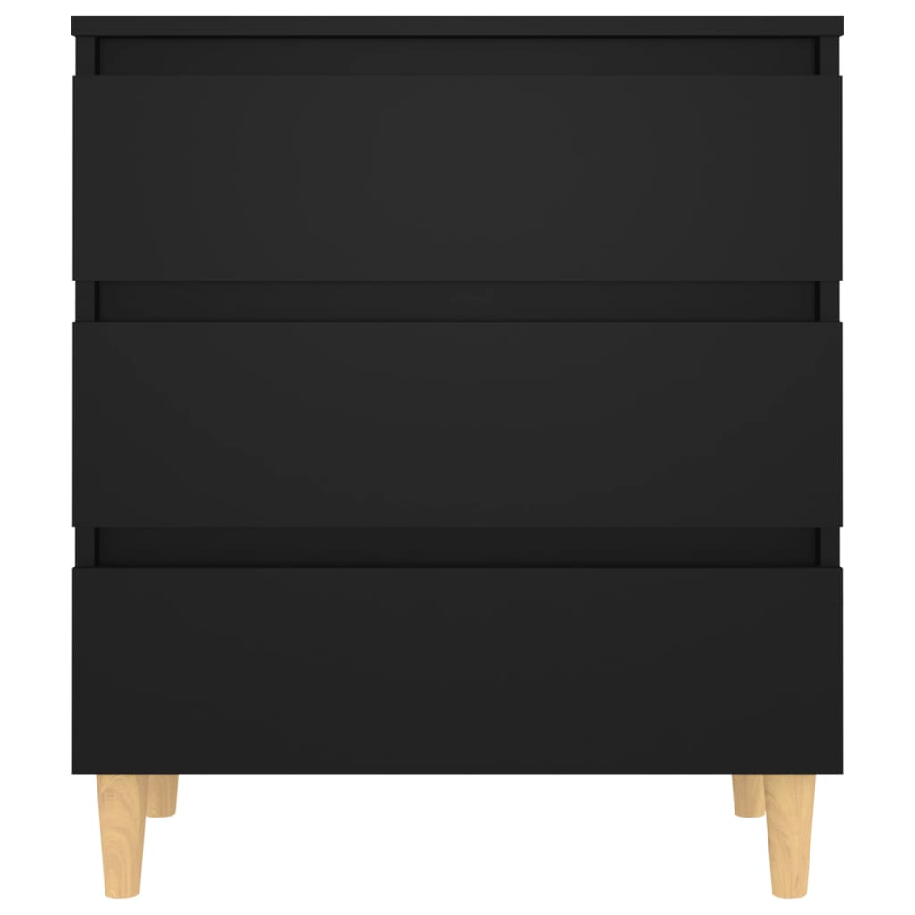 Sideboard Schwarz 60x35x69 cm Holzwerkstoff