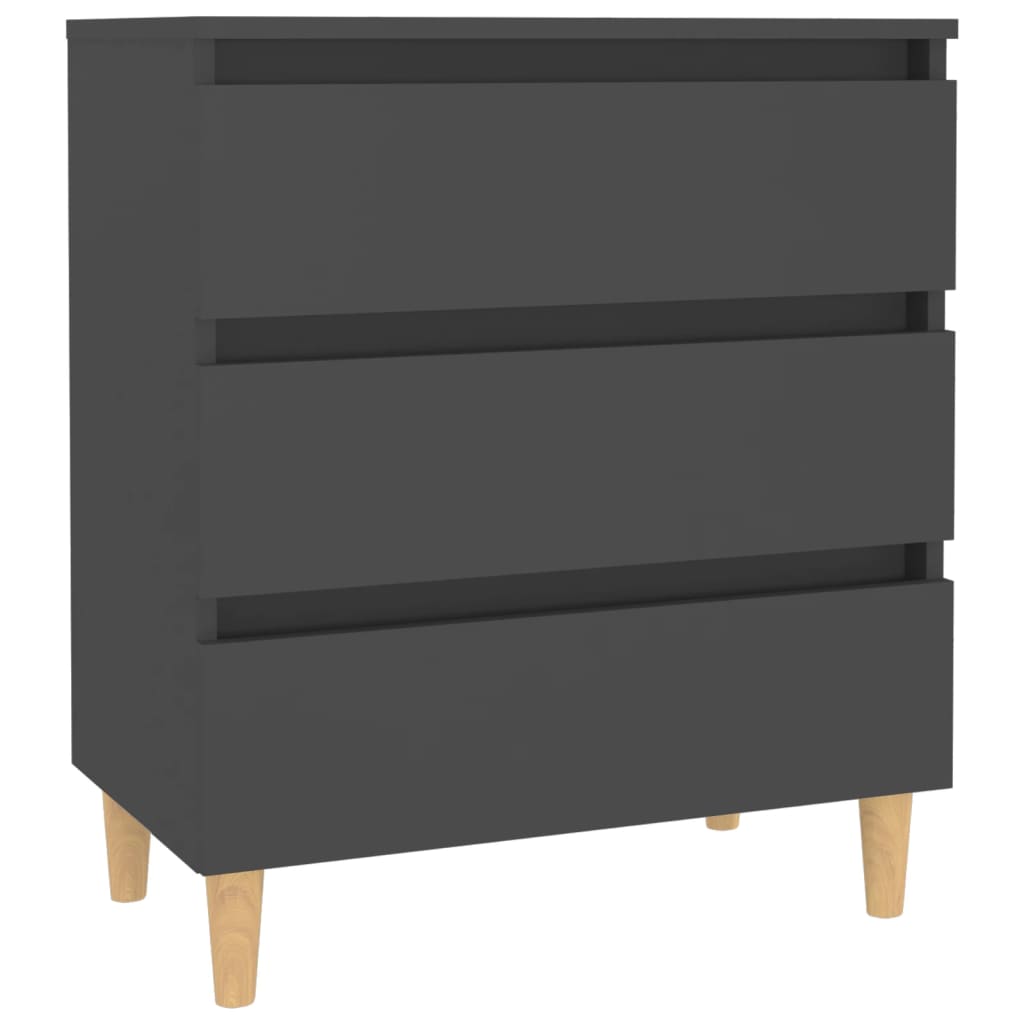 Sideboard Grau 60x35x69 cm Holzwerkstoff