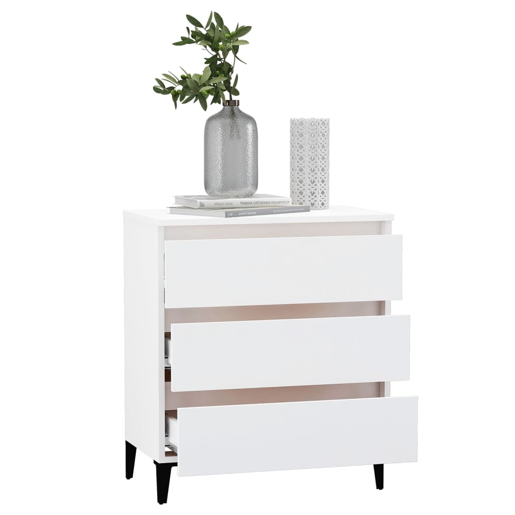 Sideboard Weiß 60x35x69 cm Holzwerkstoff