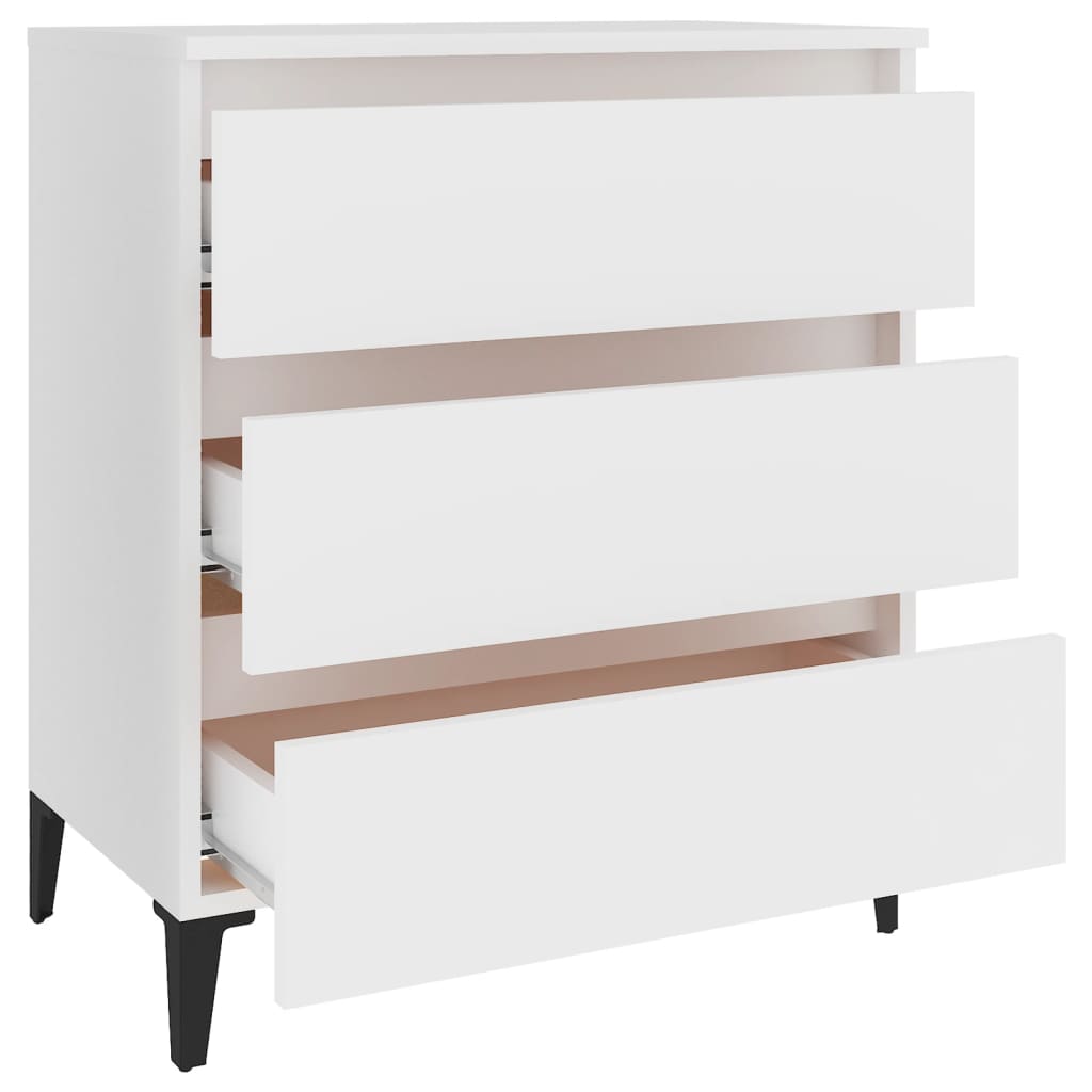 Sideboard Weiß 60x35x69 cm Holzwerkstoff