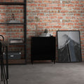 Sideboard Schwarz 60x35x69 cm Holzwerkstoff