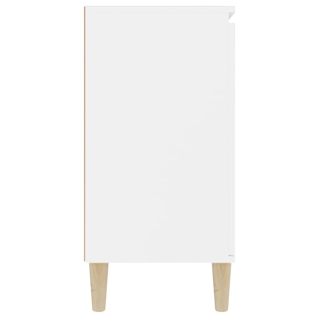 Sideboard Weiß 103,5x35x70 cm Holzwerkstoff