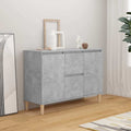 Sideboard Betongrau 103,5x35x70 cm Holzwerkstoff