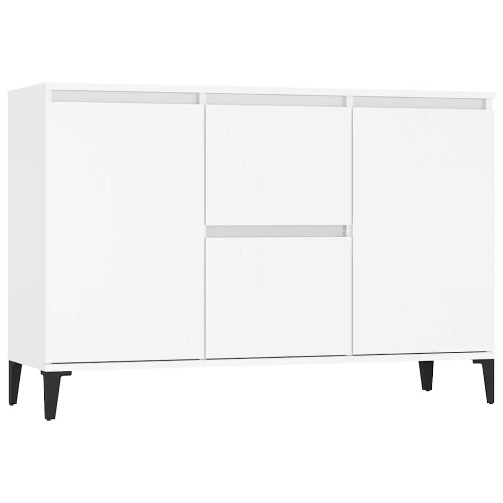 Sideboard Weiß 102x35x70 cm Holzwerkstoff
