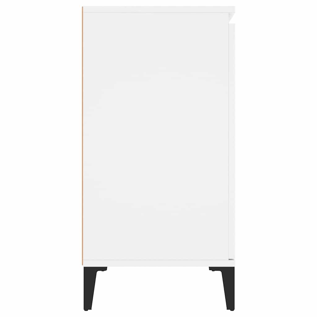 Sideboard Weiß 102x35x70 cm Holzwerkstoff
