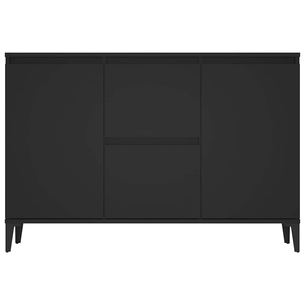 Sideboard Schwarz 102x35x70 cm Holzwerkstoff