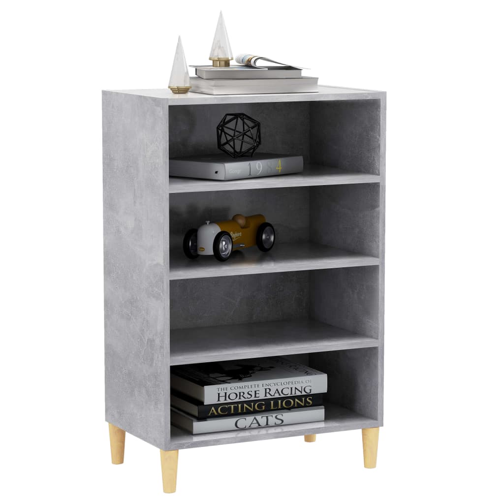Sideboard Betongrau 57x35x90 cm Holzwerkstoff