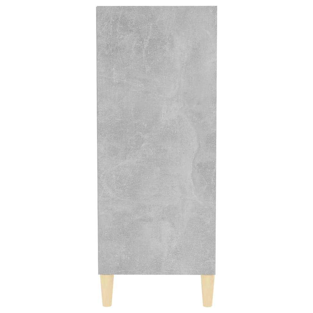 Sideboard Betongrau 57x35x90 cm Holzwerkstoff