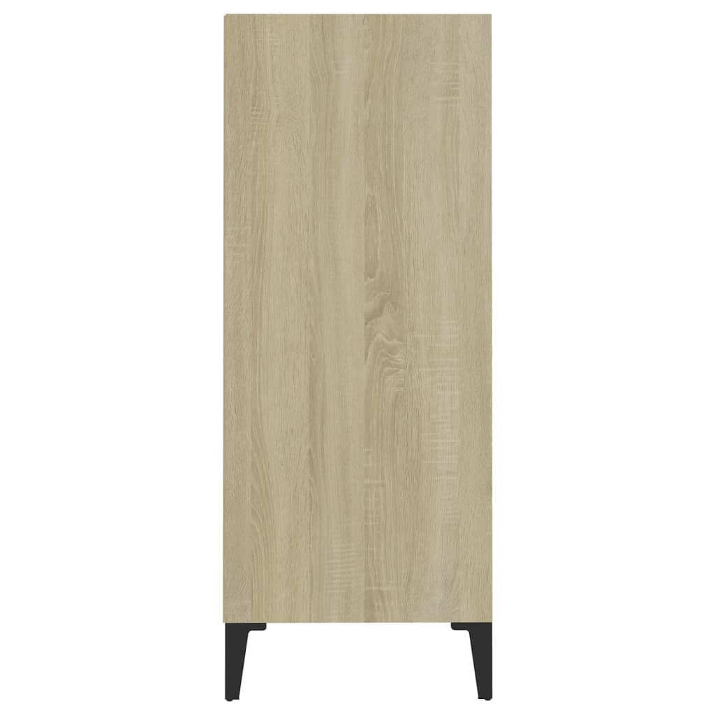 Sideboard Sonoma-Eiche 57x35x90 cm Holzwerkstoff
