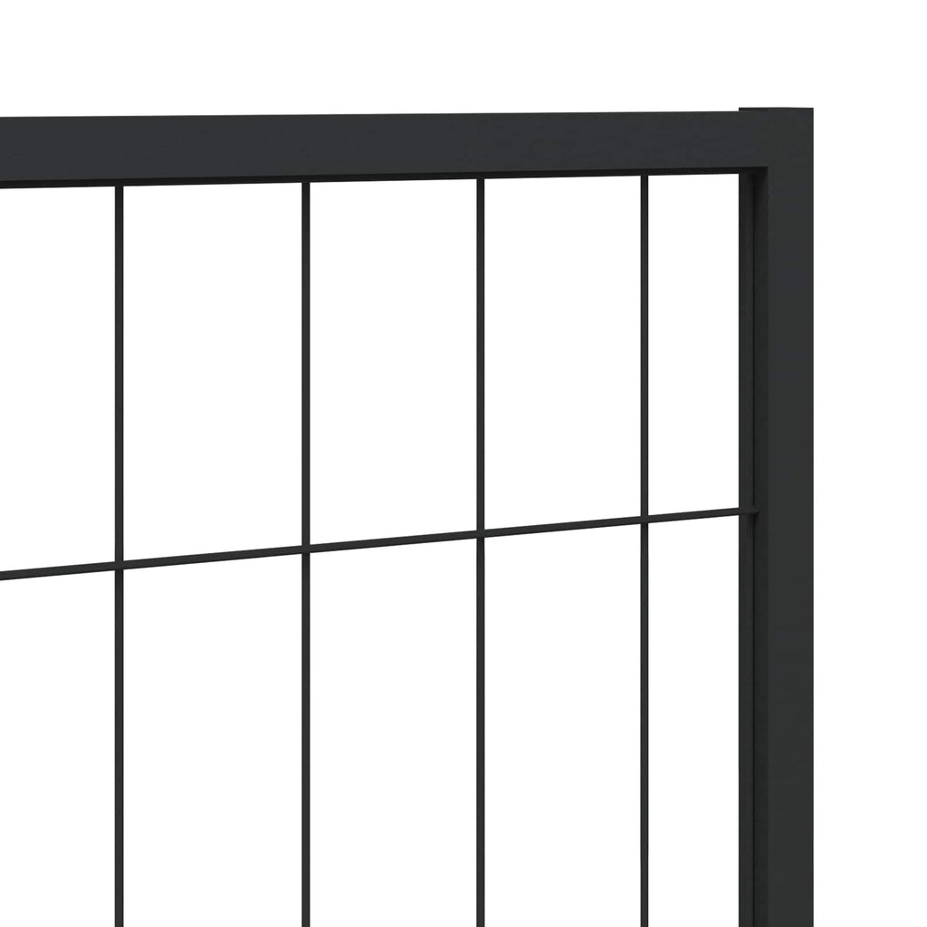Tierkäfig ohne Tür Schwarz 300 x 100 x 70 cm Stahl