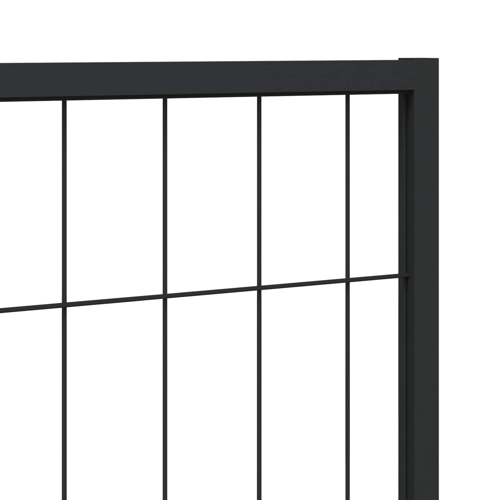 Tierkäfig ohne Tür Schwarz 300 x 100 x 70 cm Stahl