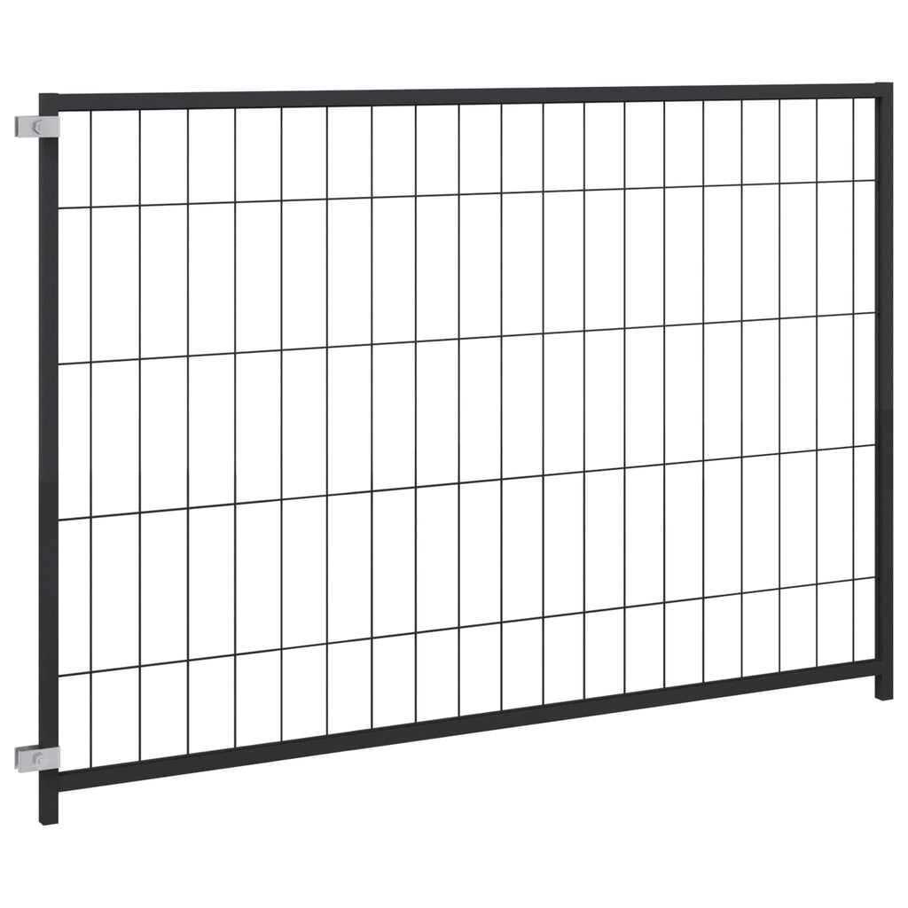 Tierkäfig ohne Tür Schwarz 300 x 100 x 70 cm Stahl