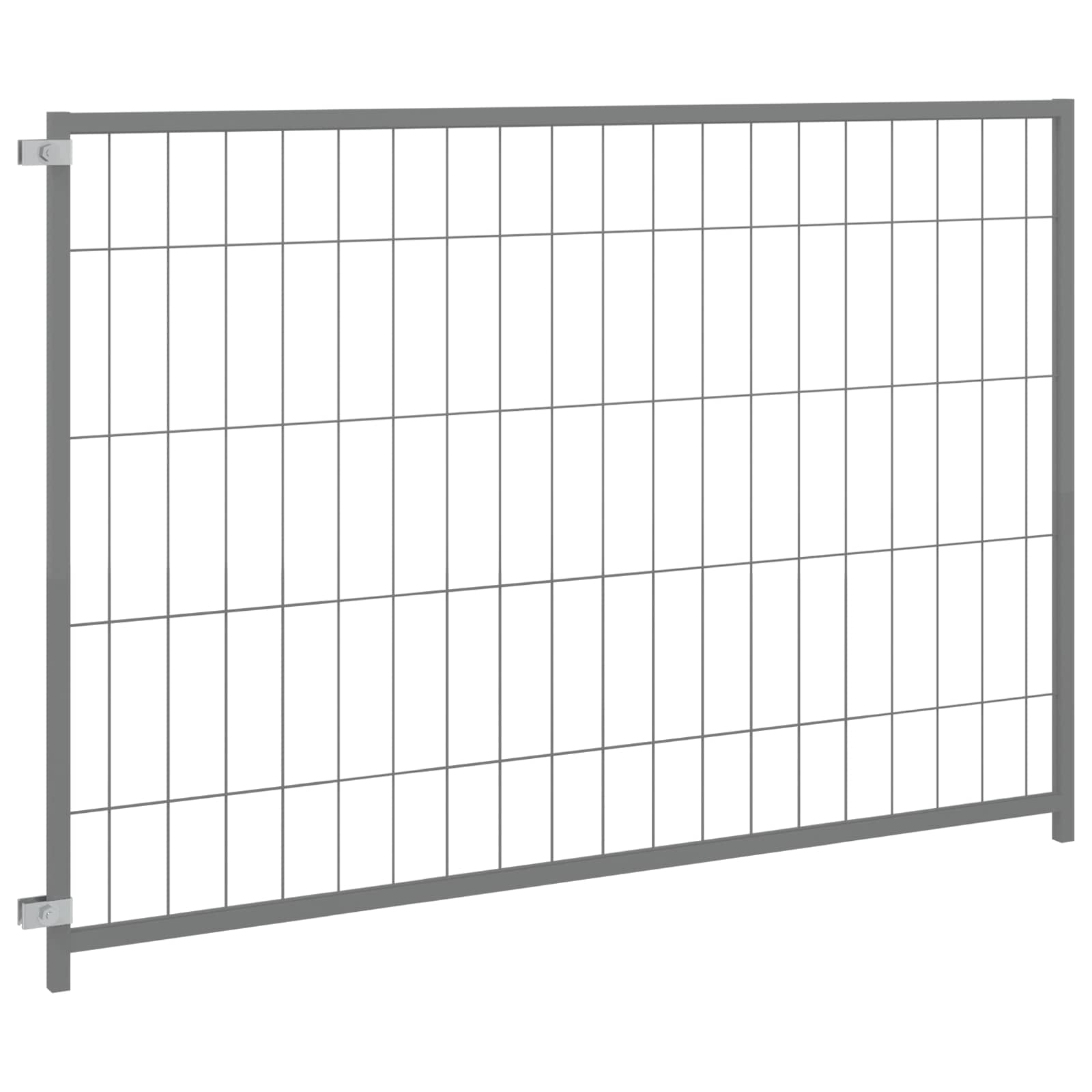 Tierkäfig ohne Tür Silber 300 x 100 x 70 cm Stahl