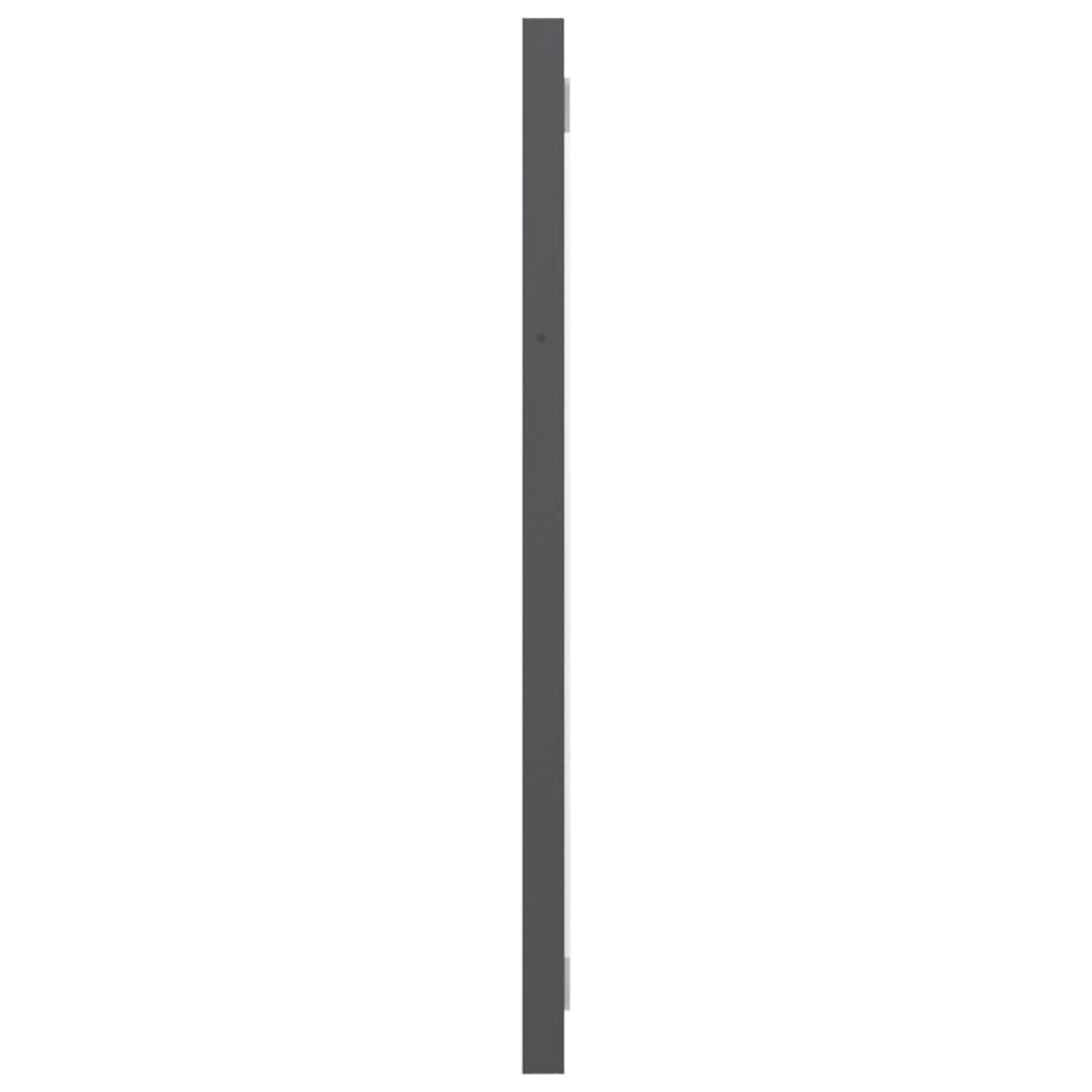 Badmöbel-Set Hochglanz-Grau Holzwerkstoff