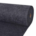 Teppich Anthrazit 1,2 x 10 m Polyester