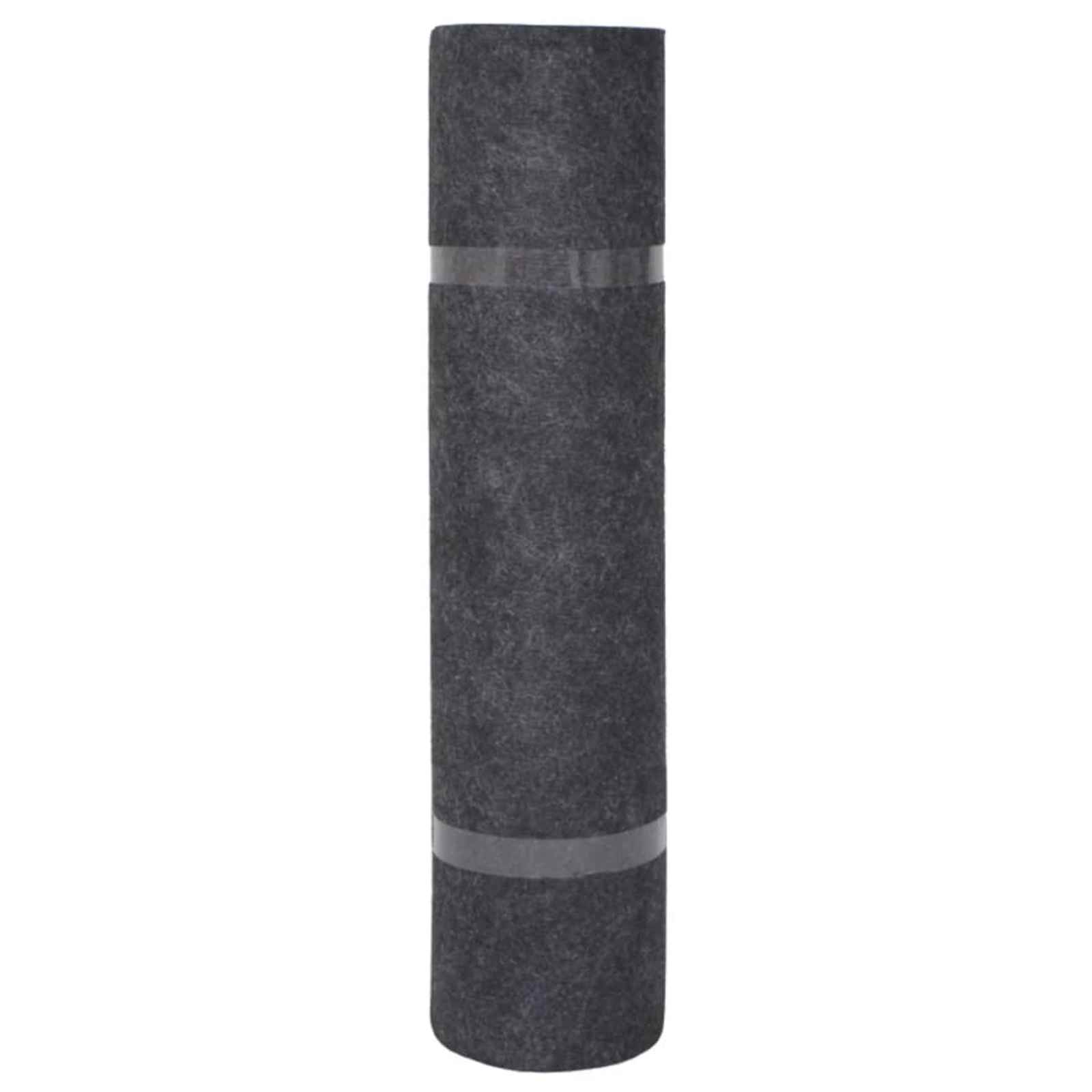 Teppich Anthrazit 1,2 x 15 m Polyester