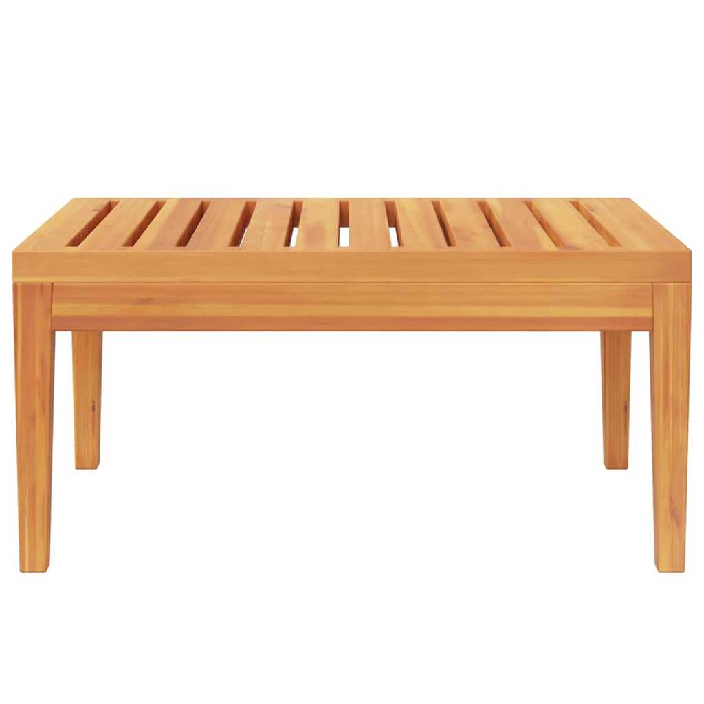 Gartentisch 64x64x29 cm Massivholz Akazie