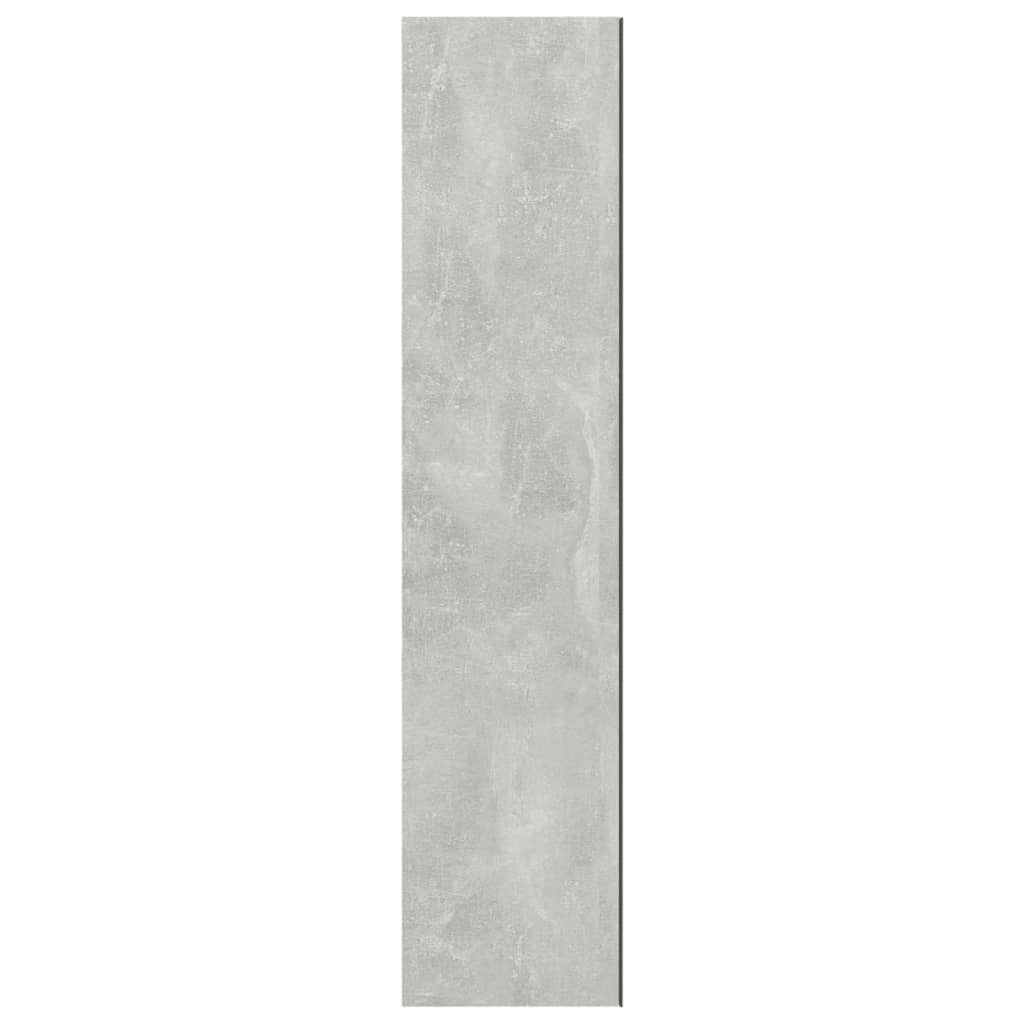 Bad-Spiegelschrank 60x15x75 cm MDF Betongrau